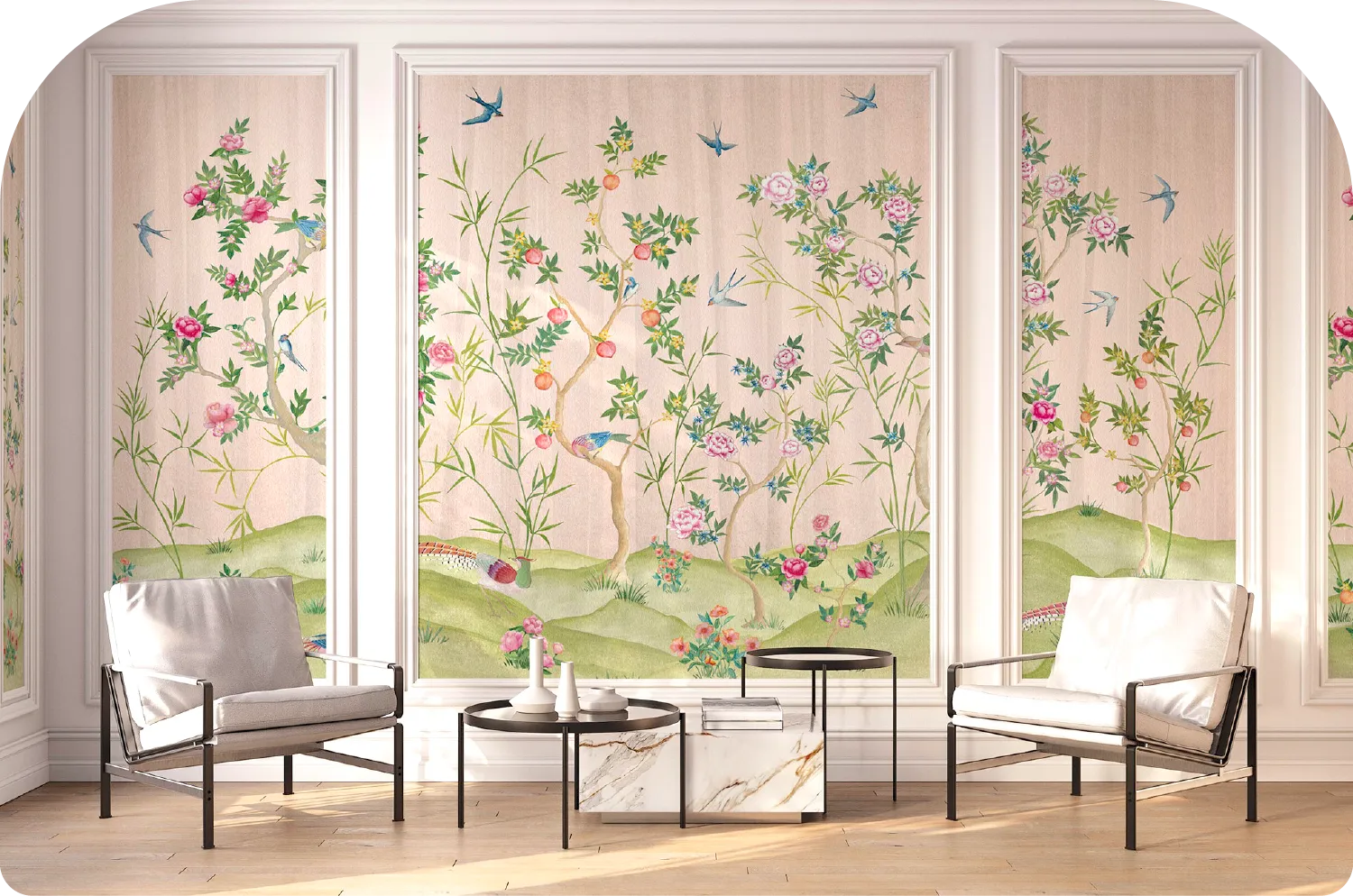 Fresco Texture Wall Design